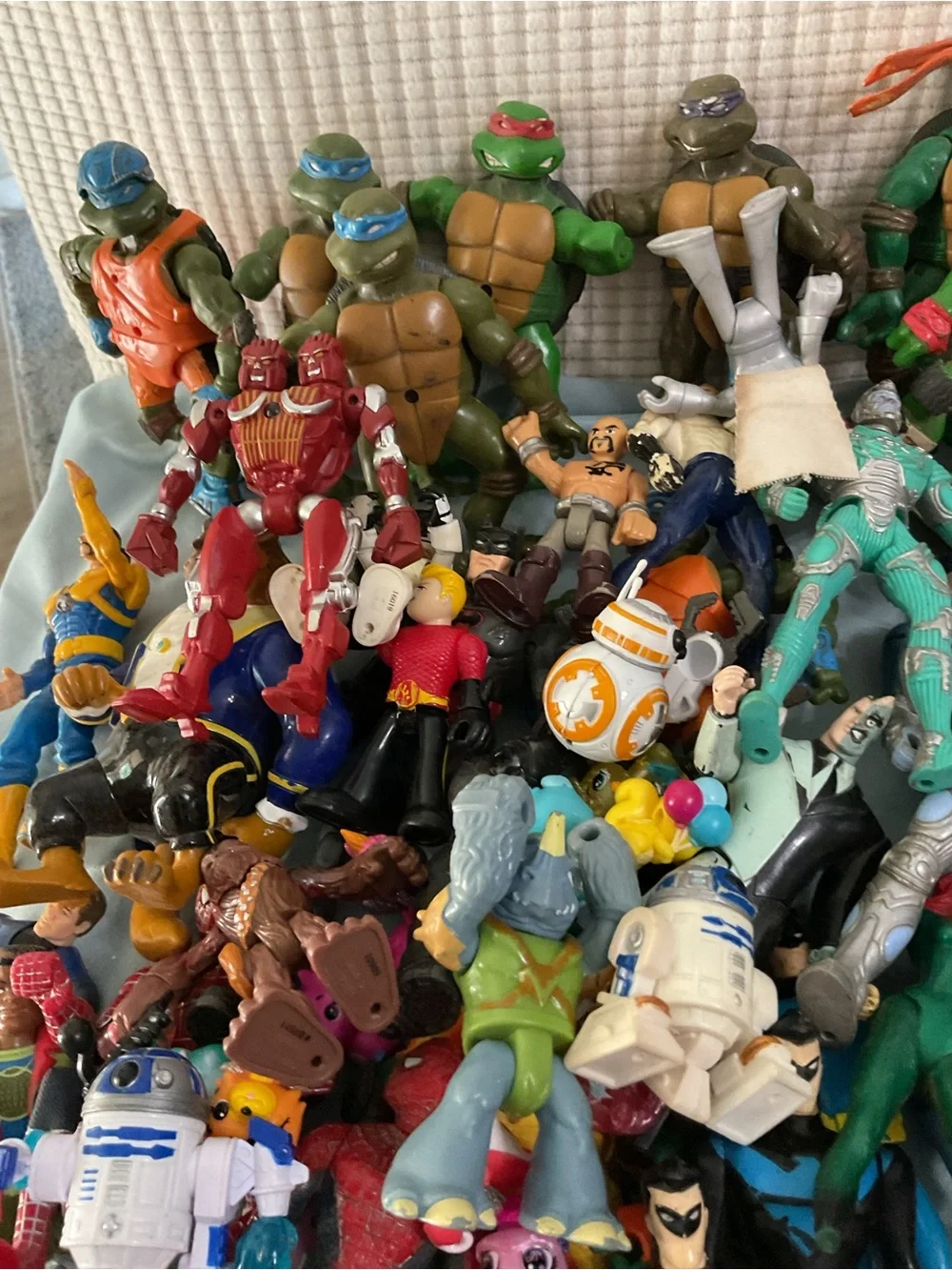 Teenage Mutant Ninja Turtles Assorted Action Figure Lot plus many other s
